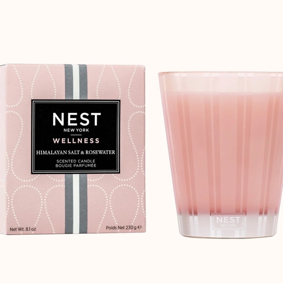 NEST Himalayan salt and rosewater candle 8.1 oz NEW - Picture 1 of 2